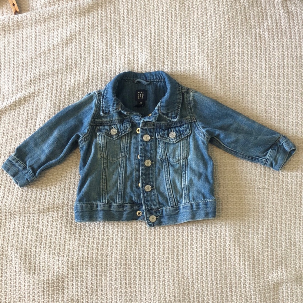 Gap Baby Organic Cotton Denim Jacket (12-18 months)